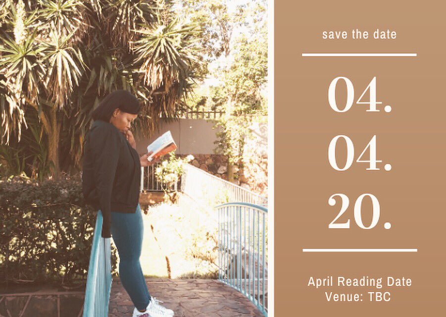 MsNicci_'s tweet photo. Save the date, April #ReadingDate
For more deets, please follow our page on Instagram:- @readingdates_ https://t.co/UFZFQR2CTr
