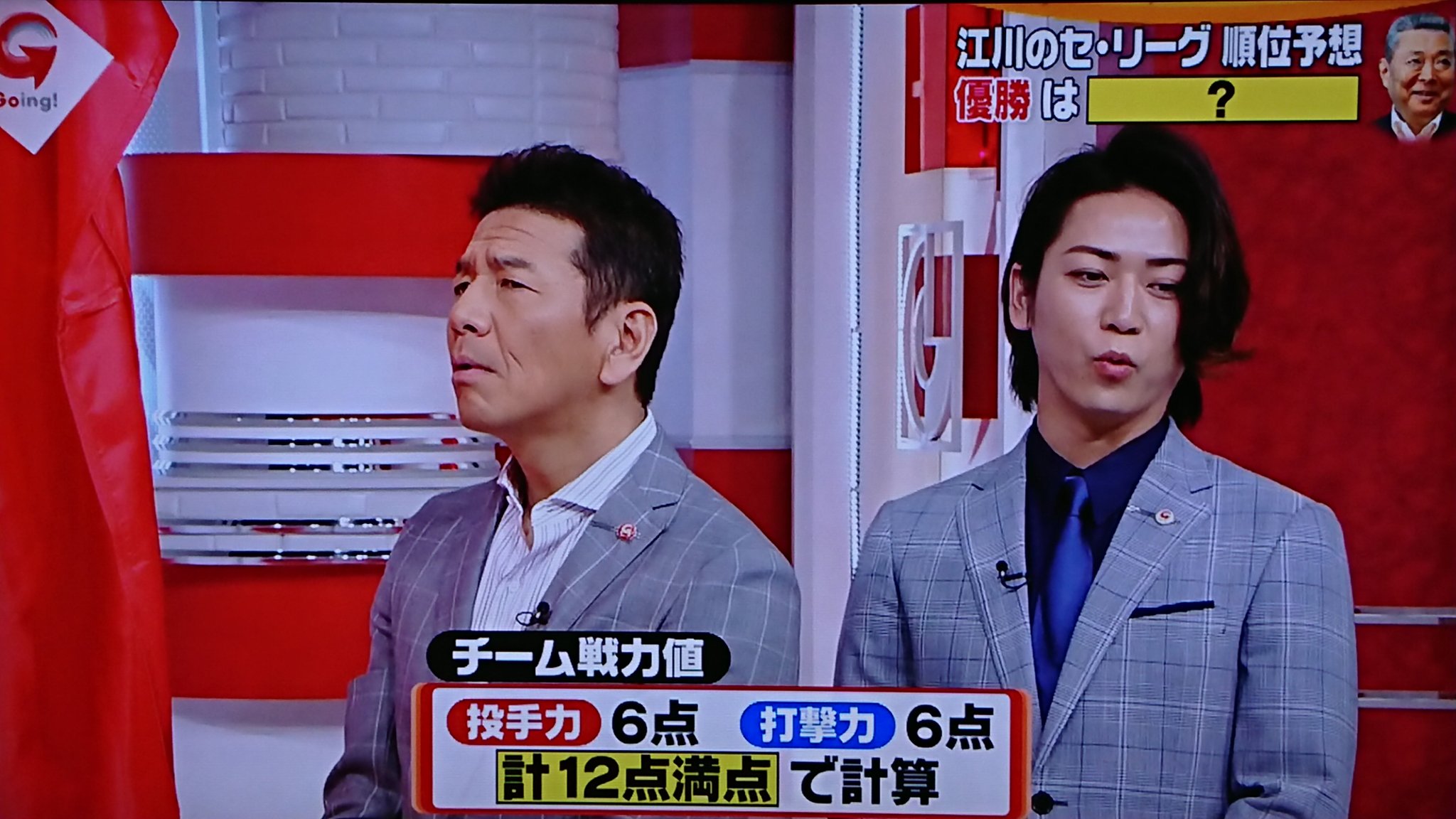 パフ No Twitter Going 江川卓 さんの 今年のプロ野球順位予想 セ リーグ 1位 Dena 2位 巨人 2位 中日 4位 阪神 5位 広島 6位ヤクルト 2位が2つ 毎年こんな答えがある 坂本40本 丸30本 岡本40本 ホームランを合計100本打てば優勝の可能性があると予想して