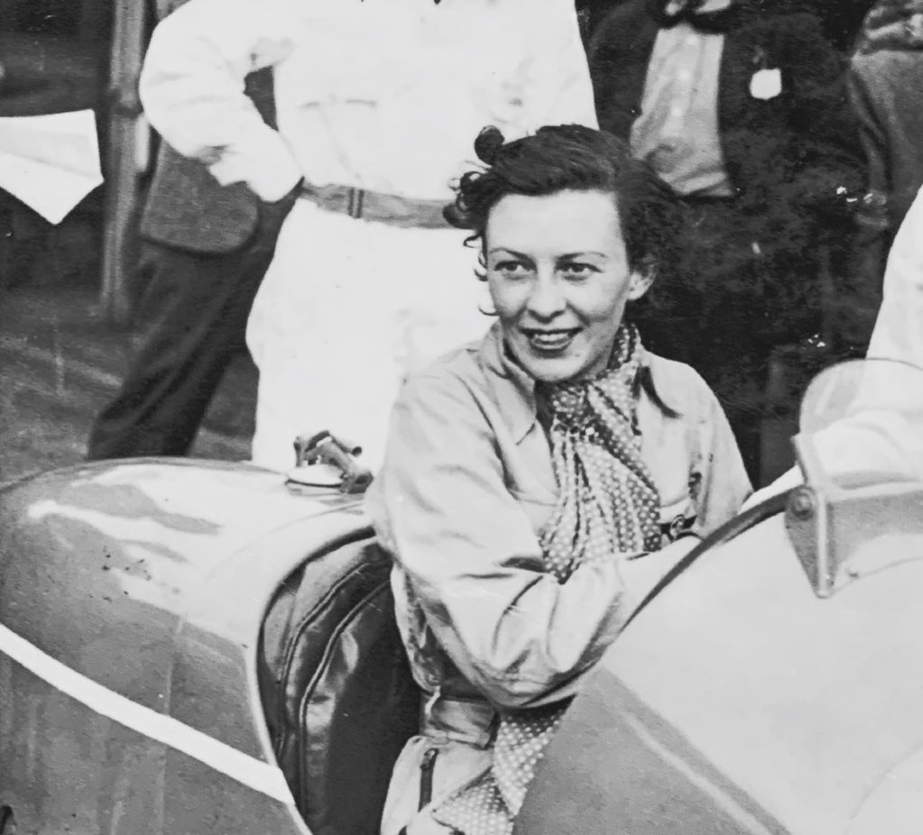 Happy #InternationalWomensDay from Doreen Evans! Doreen raced at Brooklands during the 1930’s and was part of an all female led MG team in the 1935 Le Mans. Doreen’s racing  career was full of excitement and after retiring from racing Doreen went on to gain her pilots license!