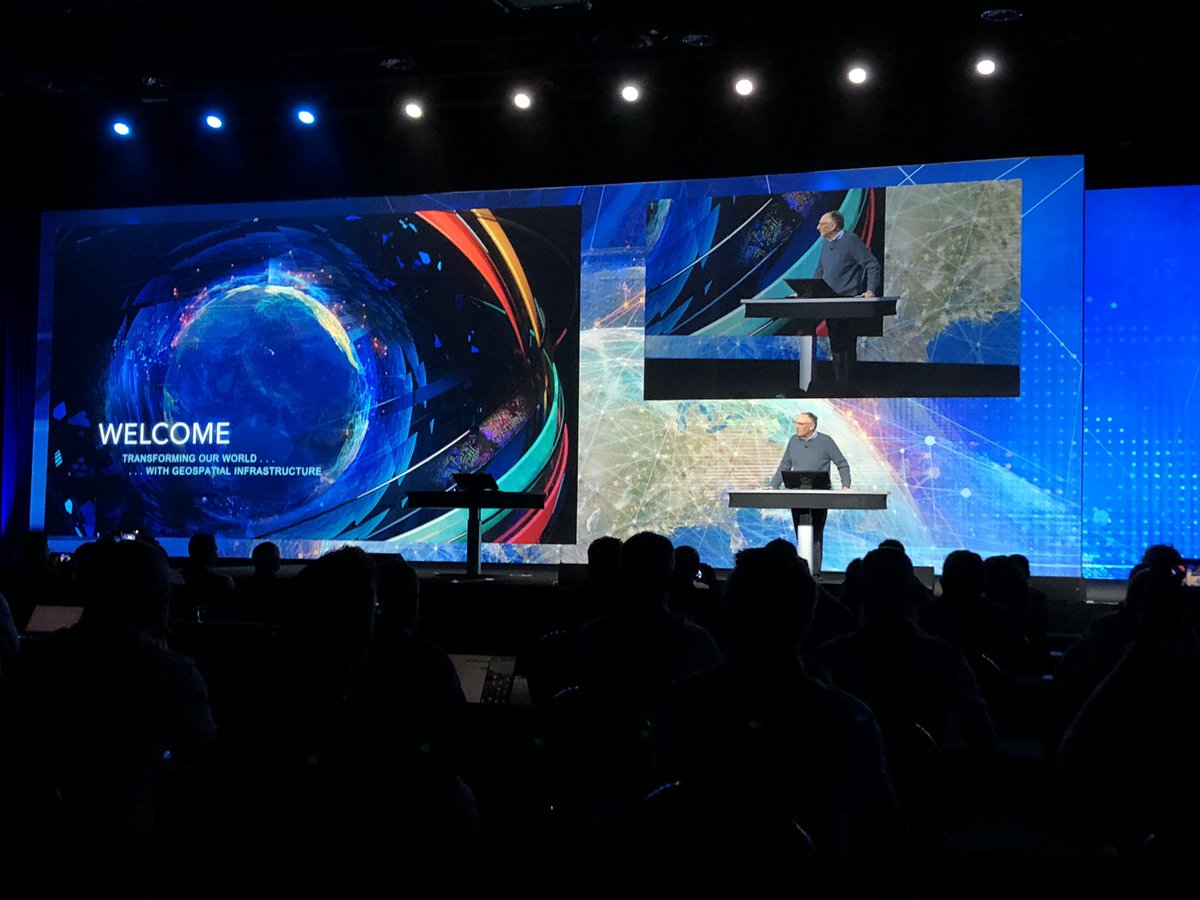 GIS-Update auf der diesjährigen Esri Partner Konferenz in Palm Springs: spannende Einblicke und Entwicklungen im Esri-Umfeld. Danke Esri!