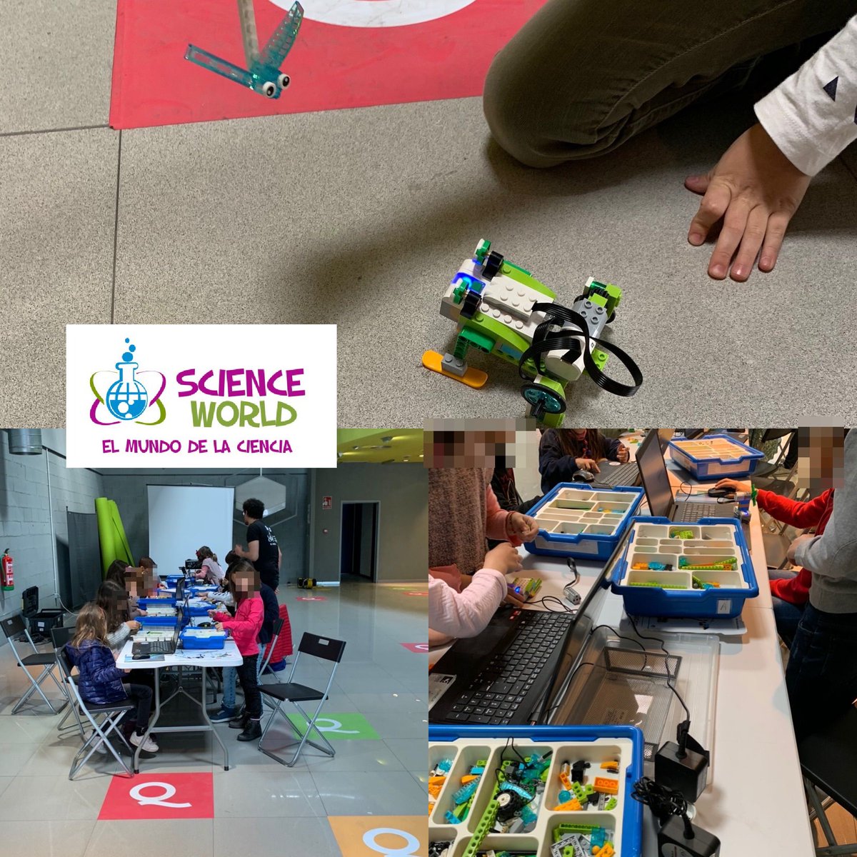 La mayoría de las participantes en el taller de #robotica realizado hoy #8Marzo en #Quadernillos eran #chicas Despertando las vocaciones #STEM entre los jóvenes gracias a <a href="/QuadernillosPC/">Quadernillos</a>