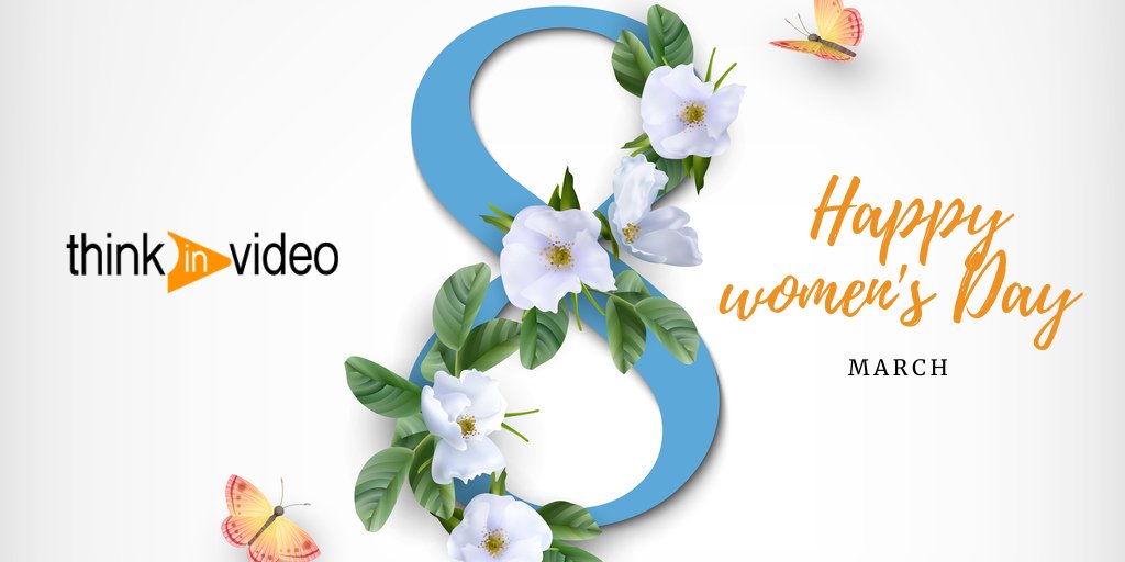 ThinkInVideo's tweet photo. ¡Feliz día a todas aquellas mujeres que luchan, sueñan, se caen... pero nunca dejan de brillar, de aprender y de volar!

#DiaDeLaMujer #WomensDay #8Marzo https://t.co/veHQO029oO