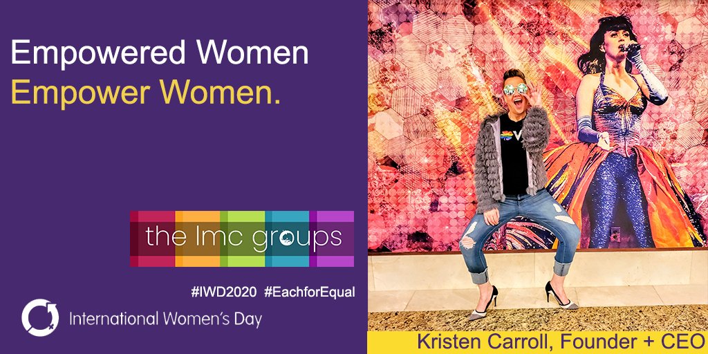 Happy International Women's Day! #EachForEqual #IWD2020 #InternationalWomensDay