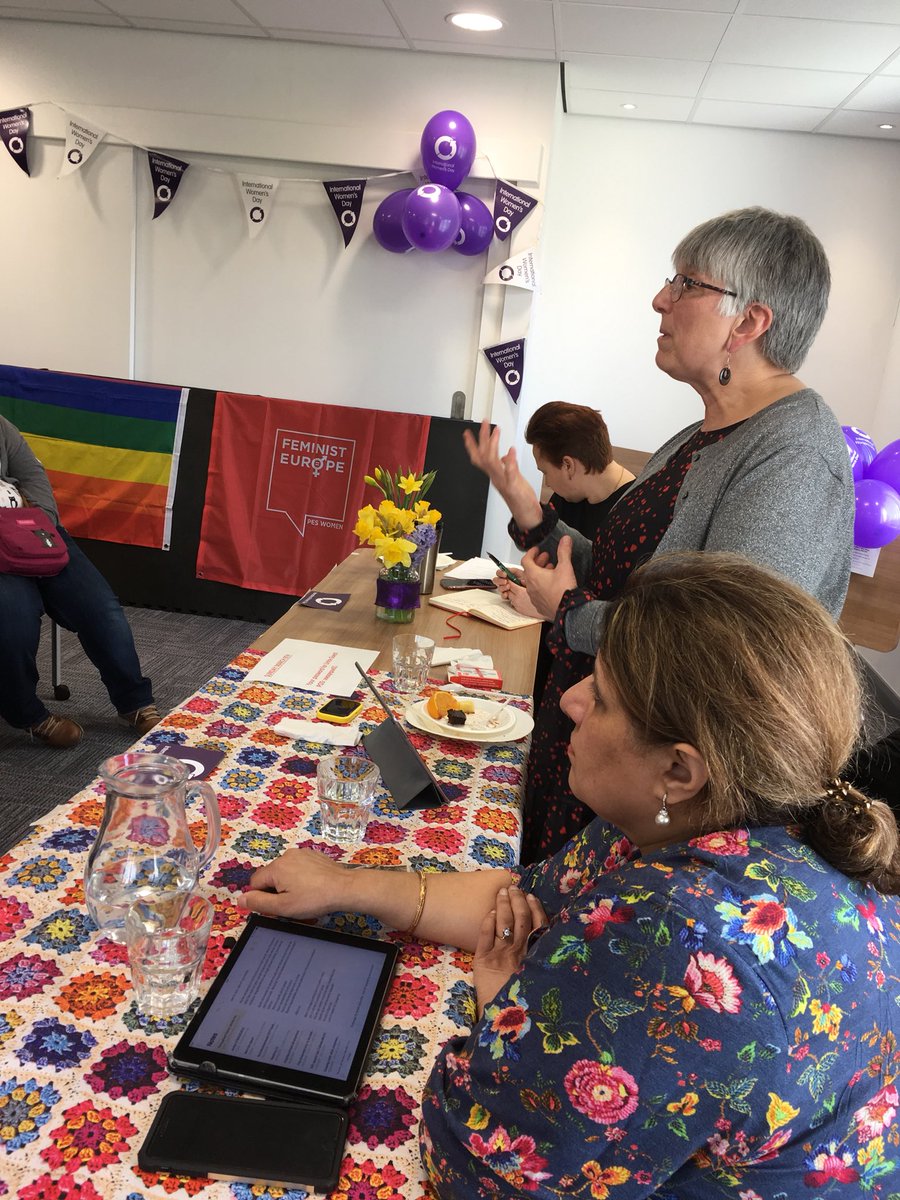 hindleanna's tweet photo. Thanks to @_erica_lewis @julie4nw and @navvy_1982 for your fantastic contribution to Preston Labour Womens Forum International Womens Day celebration helping to make it a success #IWD2020 #GenerationEquality https://t.co/vC1NZu5H2b