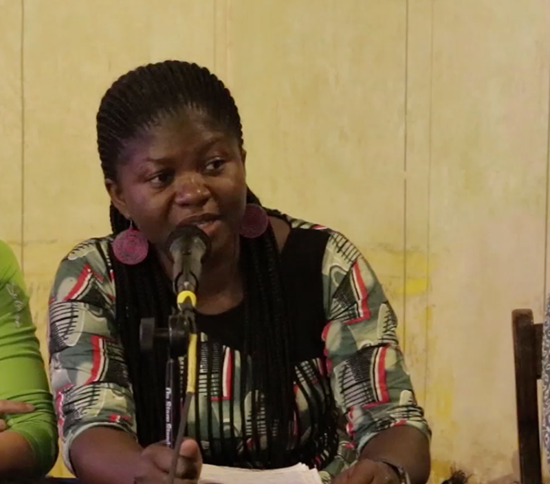 realworldradio's tweet photo. "We want to resist all forms of violence against women. Women should contribute to public participation & decision making. We need to embrace sustainable solutions: that's the only way we can get transformation." @riouwaka on #8M2020: https://t.co/0WNcS7DHSo #ResistAndTransform https://t.co/pX9FetenOB