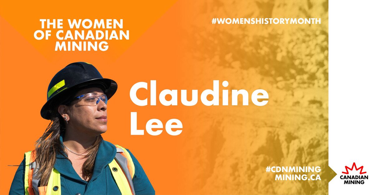 theminingstory's tweet photo. As the Head of Environment &amp; Communities for #DominionDiamond Mines, Claudine has played an integral role in the success of #Ekati Mine &amp; is a leader in sustainable devp in 🇨🇦’s #mining industry #IWD2020 https://t.co/sDXQn5Bzc4
