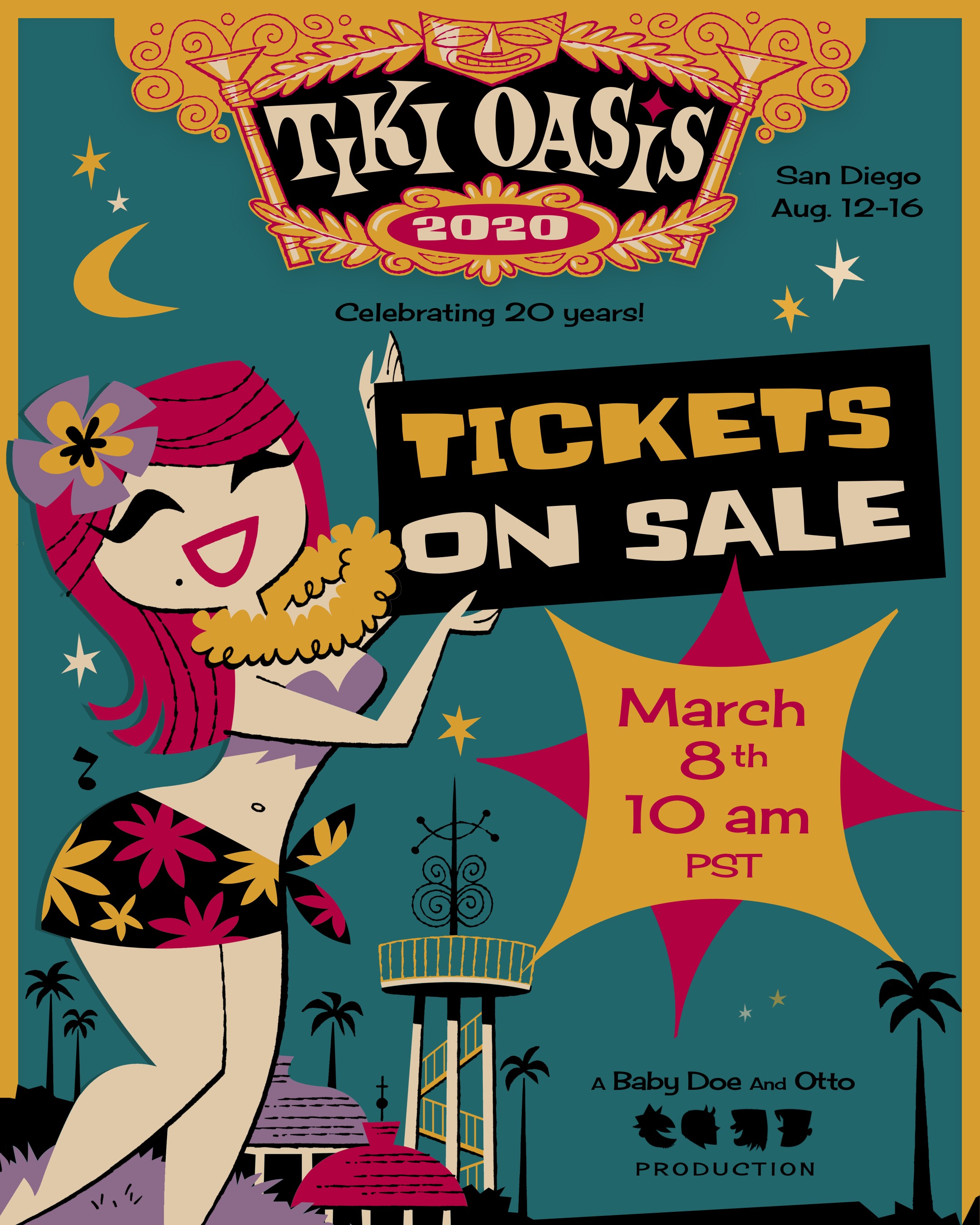 Tiki Oasis on Twitter "Tiki Oasis 2020 Tickets on Sale! https//t