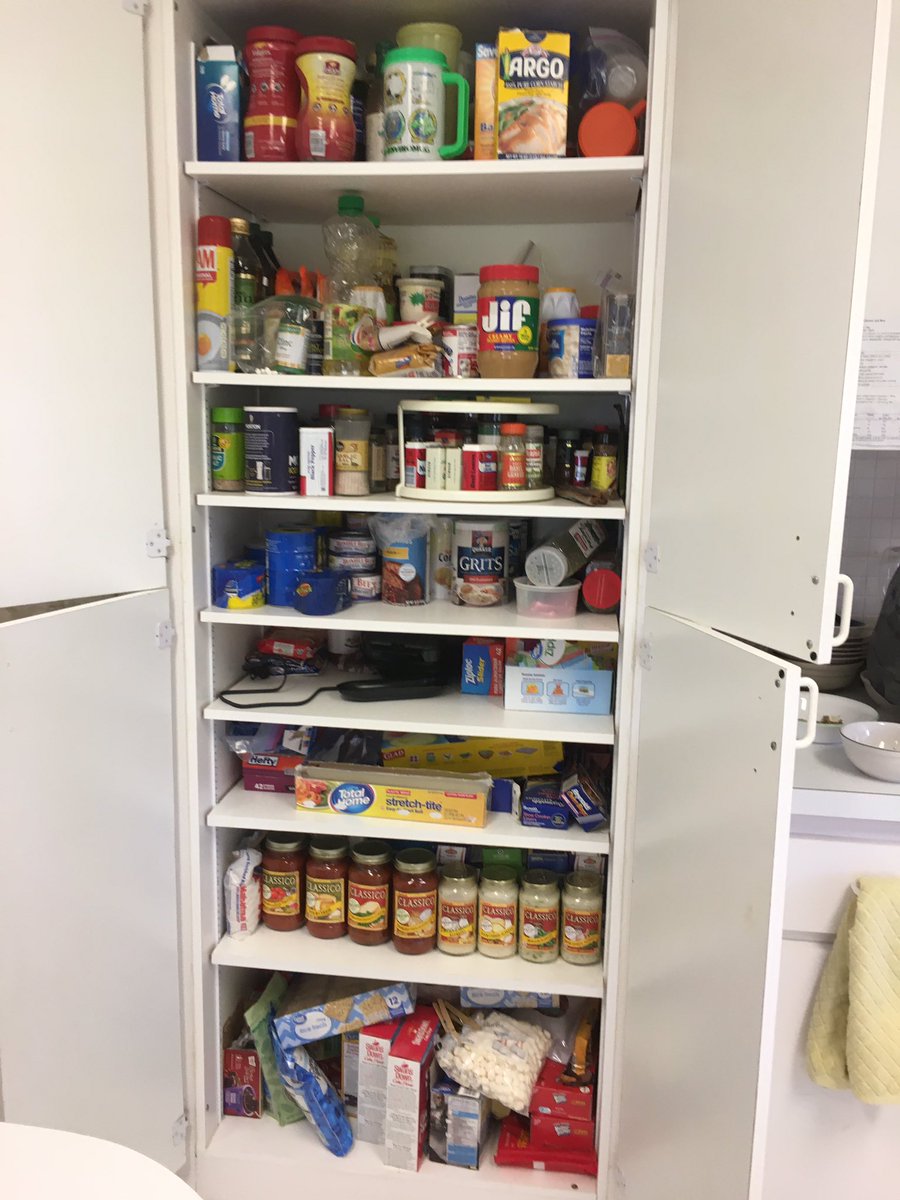 I added several shelves (3 or 4) by buying the shelves and the hardware that goes into the tracks that hold all the shelves.  #Pantry