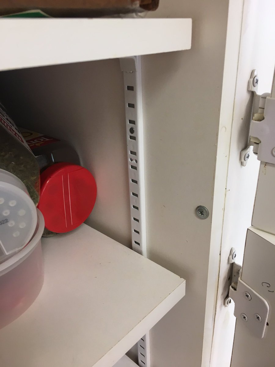 I added several shelves (3 or 4) by buying the shelves and the hardware that goes into the tracks that hold all the shelves.  #Pantry