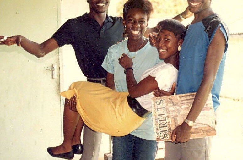 Happy International Women’s Day! Today I came across a picture of my mum from the 80’s lifting up her best friend. It reminded me of the importance of bonds and shared experience when trying to do something with strength.  #EachforEqual