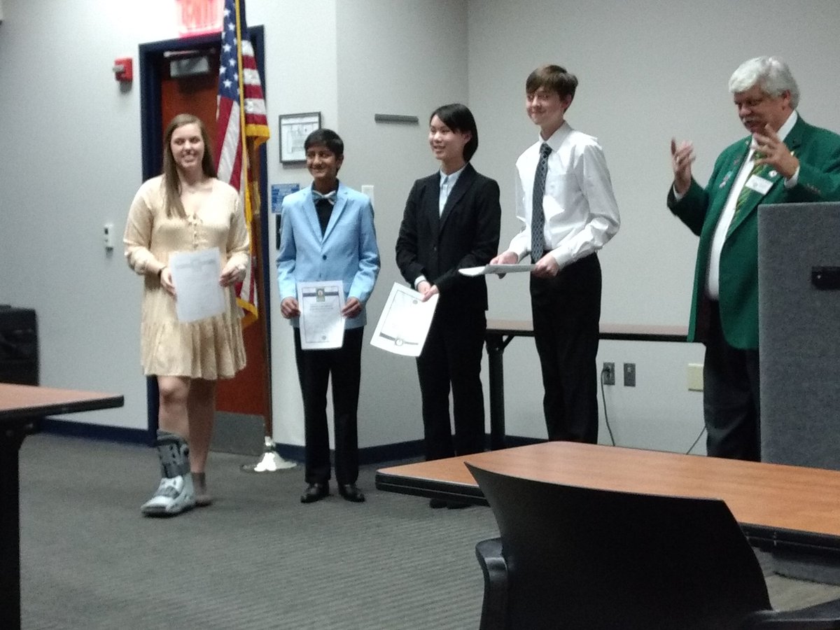 mabrown36997's tweet photo. Shout out to our Hilliard students, Megan &amp; Marzook....winners of the Hilliard Optimist Oratorical competition...on to New Brunswick in April! https://t.co/Gd1MvauCl4