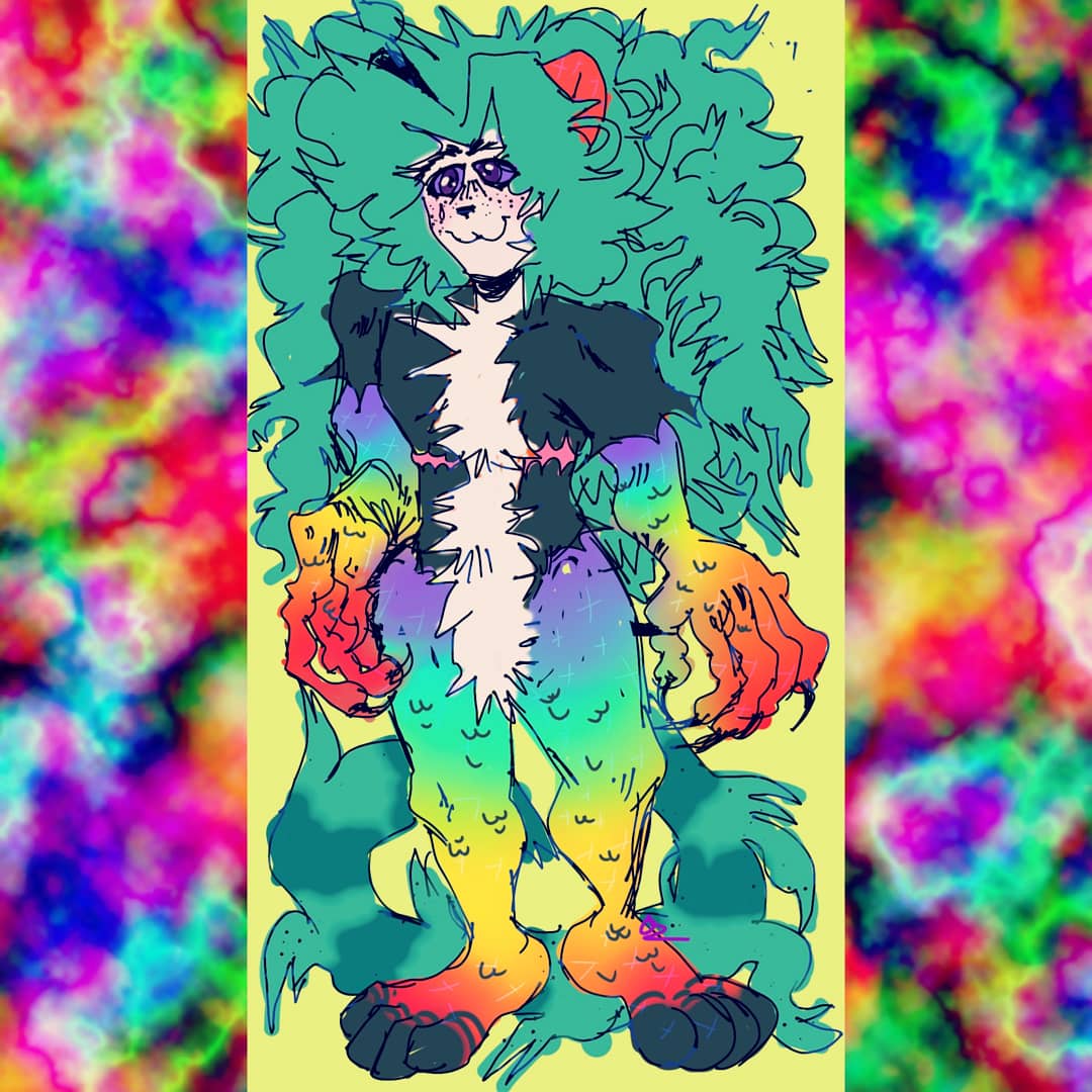 SLOBGOD's tweet photo. New oc, possible sona ???? I love him. Hes gonna have so much artistic freedom in his design for me n other people -
#furry #furryart #furryfandom #fursona #art #sketch #painting #paintx #tripcore #rainbow #meat #characterart #characterdesign https://t.co/H7qZmsYebt