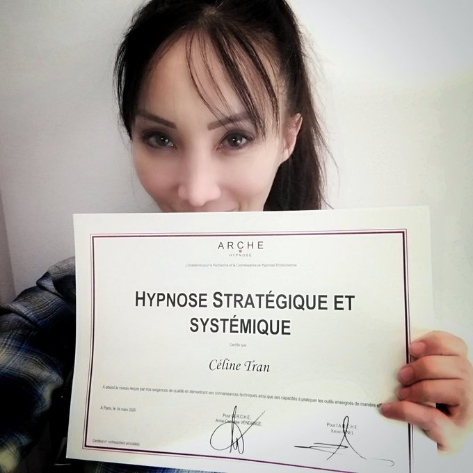 Encore une formation passionnante à l'Arche, école spécialisée en hypnose Eriksonienne. De quoi continuer