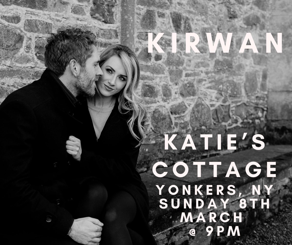 colm_kirwan's tweet photo. Looking forward to our show tonight at @katiessccottage521 in Yonkers ☘️ We’re kicking things off at 9pm ⏰ &amp; we’ll be joined by our good friend @steviereesmusic on the fiddle 🎻 it’s gonna be a blast! We hope to see you there! 🇺🇸❤️☘️ #CK2 #NY #city https://t.co/TVOI1SPhfQ