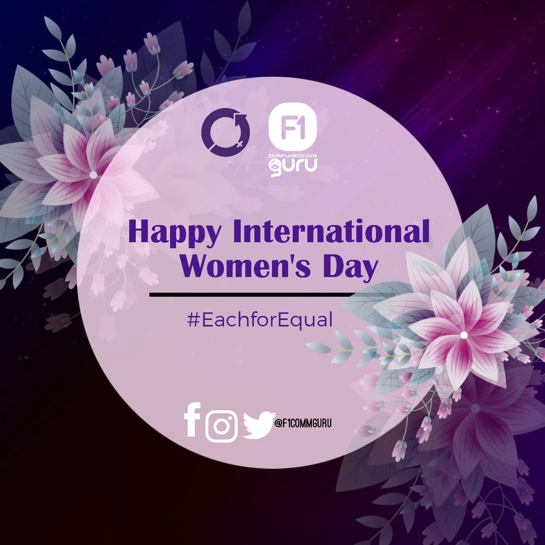 F1commguru's tweet photo. Happy International Women’s Day to all women, particularly the women entrepreneurs aka #BossBabes 
Continue to change to job landscape and shift the paradigm from what once was. #internationalwomensday #letsbeeachforequal  #eachforequal #womeninbiz #womanempowerment #womeninpr https://t.co/pSA7vCDv2q