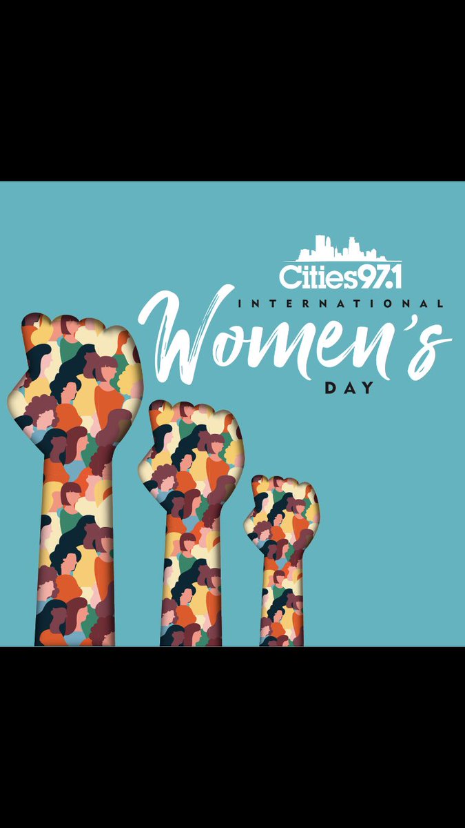 mdanielsradio's tweet photo. Some pretty incredible guest hosts on @cities97radio today. @SarahBlackwood1 on air until 1pm. Next up @ZZWard on 1pm-2pm. #InternationalWomensDay https://t.co/lQjJGPFQiT