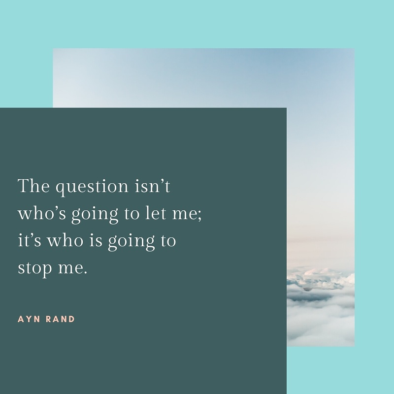 FrameDstnation's tweet image. “The question isn’t who’s going to let me, it’s who is going to stop me.” -Ayn Rand  |  Happy International Women’s Day! #FrameDestination #Artist #WomensDay #AdvocacyforArtists