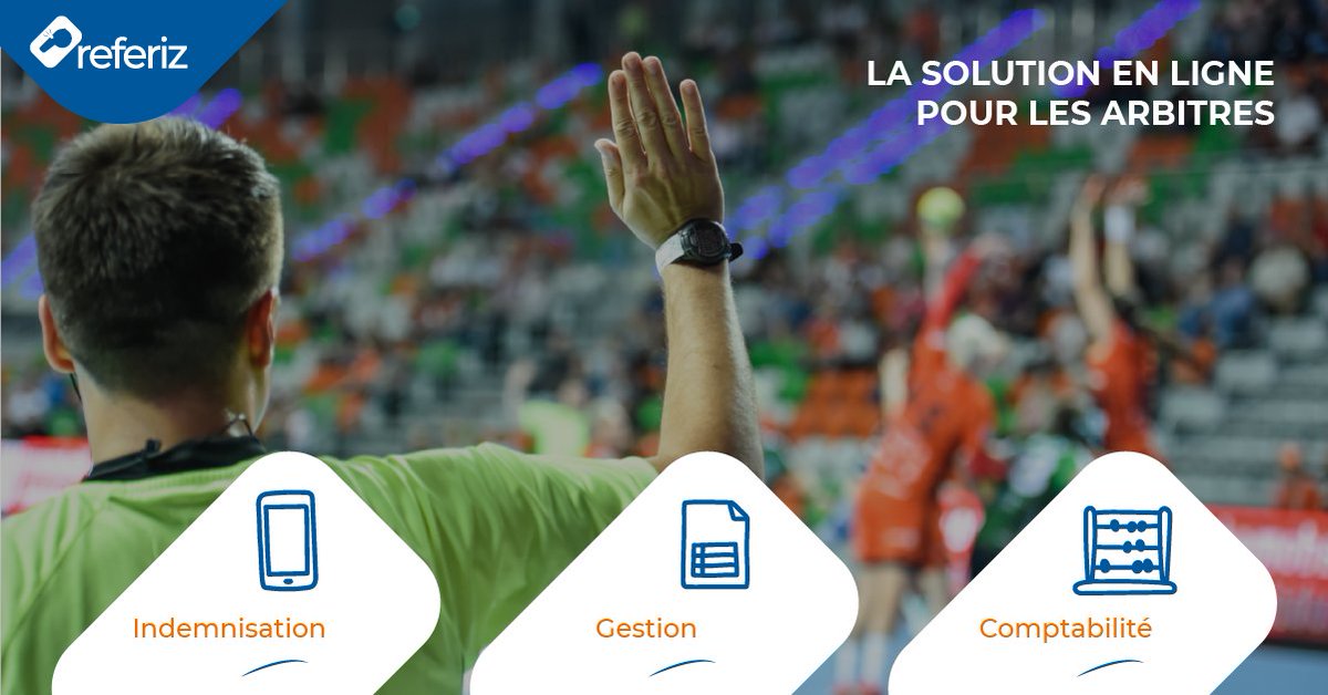referiz's tweet photo. #ArbitresSportifs Avec @referiz gérez votre activité d'arbitre en ligne et simplifiez votre quotidien 😉

Découvrez notre solution de gestion en ligne pour les arbitres ! 👇

#SportTech #Arbitrage 

https://t.co/8GZlCF7HmT https://t.co/yL2XIRjzF5