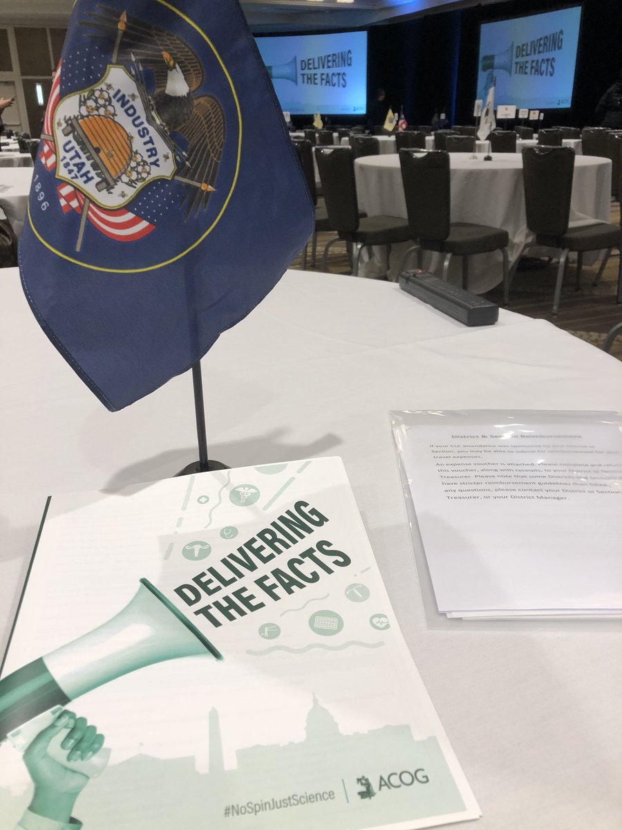 caraheuser's tweet photo. #nospinjustscience #acogclc #CLC2020 @ACOGAction @ACOG_District8 https://t.co/NOiNCgueCK