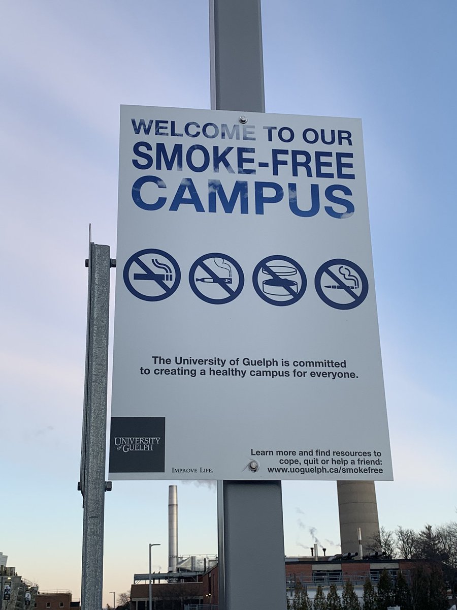 StevenDrover's tweet photo. Another Ontario university with a smoke free campus! It’s well past time @uOttawa https://t.co/daWVG5X7cQ