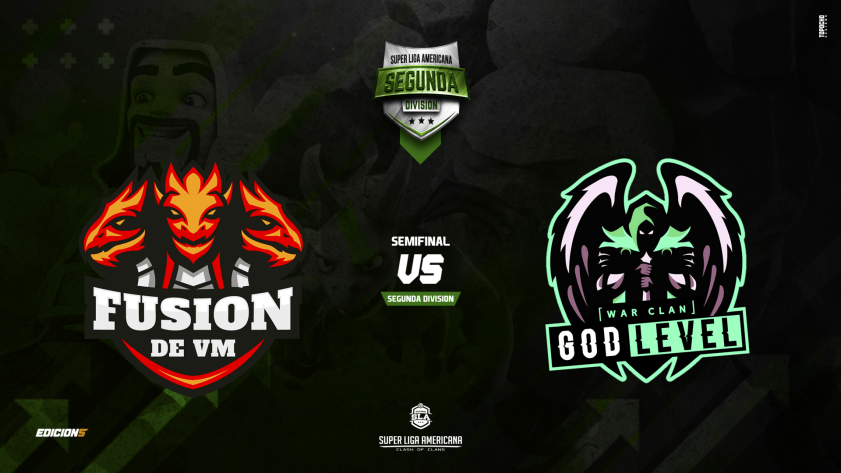 Estamos a pocas horas de conocer el segundo finalista !
Los chic@s de @FusindeVM2 y <a href="/Godlevelcoc/">GoD LeVeL</a> pelearán entre ellos para hacerse un hueco en la gran final !🤪
Suerte !