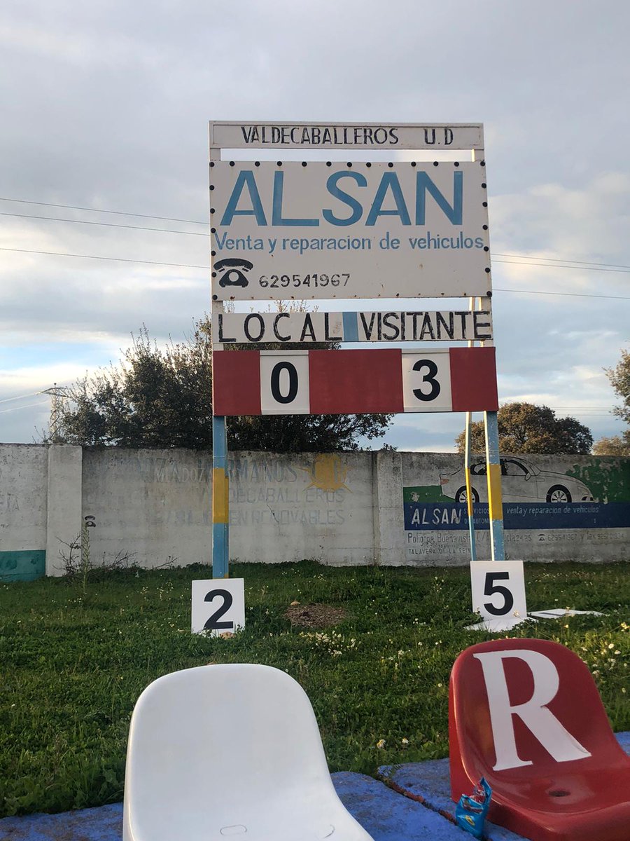 Final.
<a href="/ValdecaUD/">VALDECABALLEROS UD</a> 0-3 <a href="/cdtalarrubias/">C.D. Talarrubias</a>