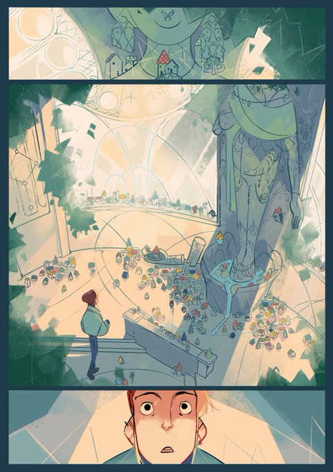 I did a little comic for @collectifhave and we're on kickstarted now !! It's a wonderfull project with many super telented artists, please consider to participate or sharing around you, we're almost there, thanks a lot !! 
✨https://t.co/vMjHkz6dZO ✨ 