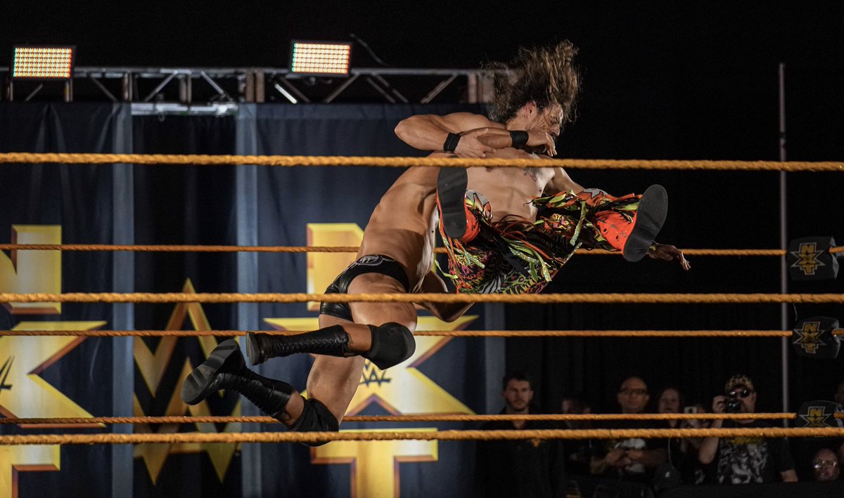 📸 @TinoSabbatelli #EliteAthlete #NXTOrlando #NXT #WWE