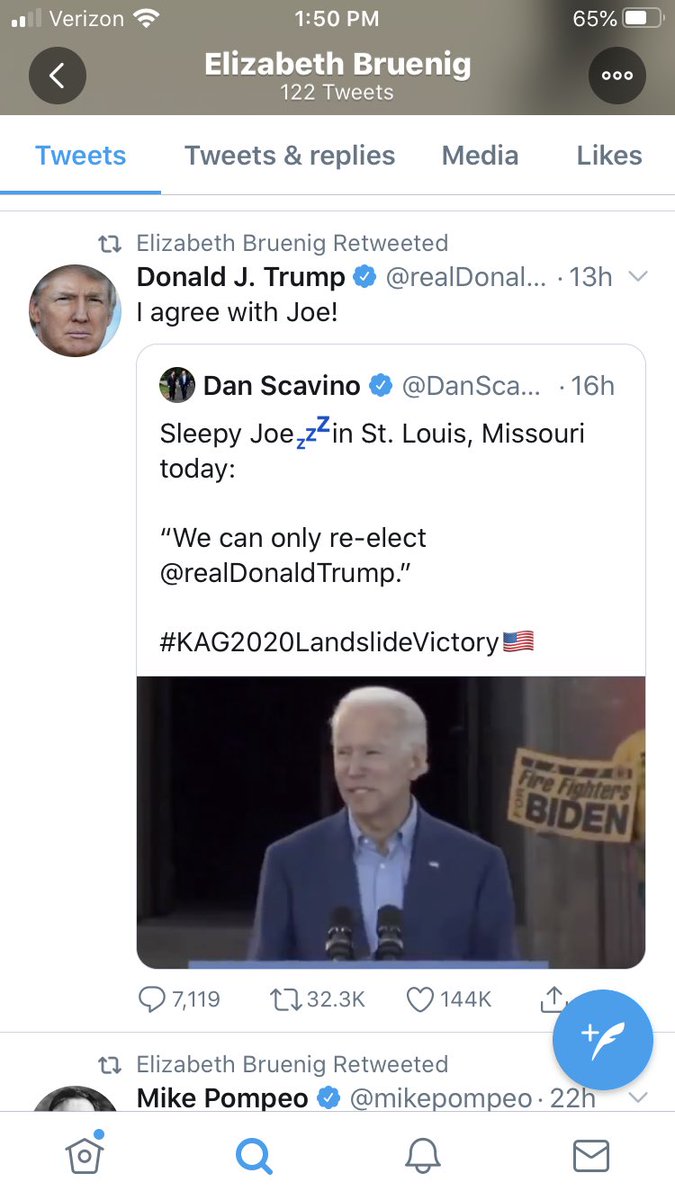 Bill Scher On Twitter Why Is A New York Times Opinion Columnist Retweeting Donald Trump S Post Of Deceptively Edited Joe Biden Video