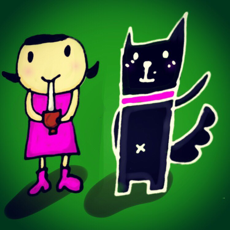 Twoucan 黒い犬 の注目ツイート イラスト マンガ コスプレ モデル