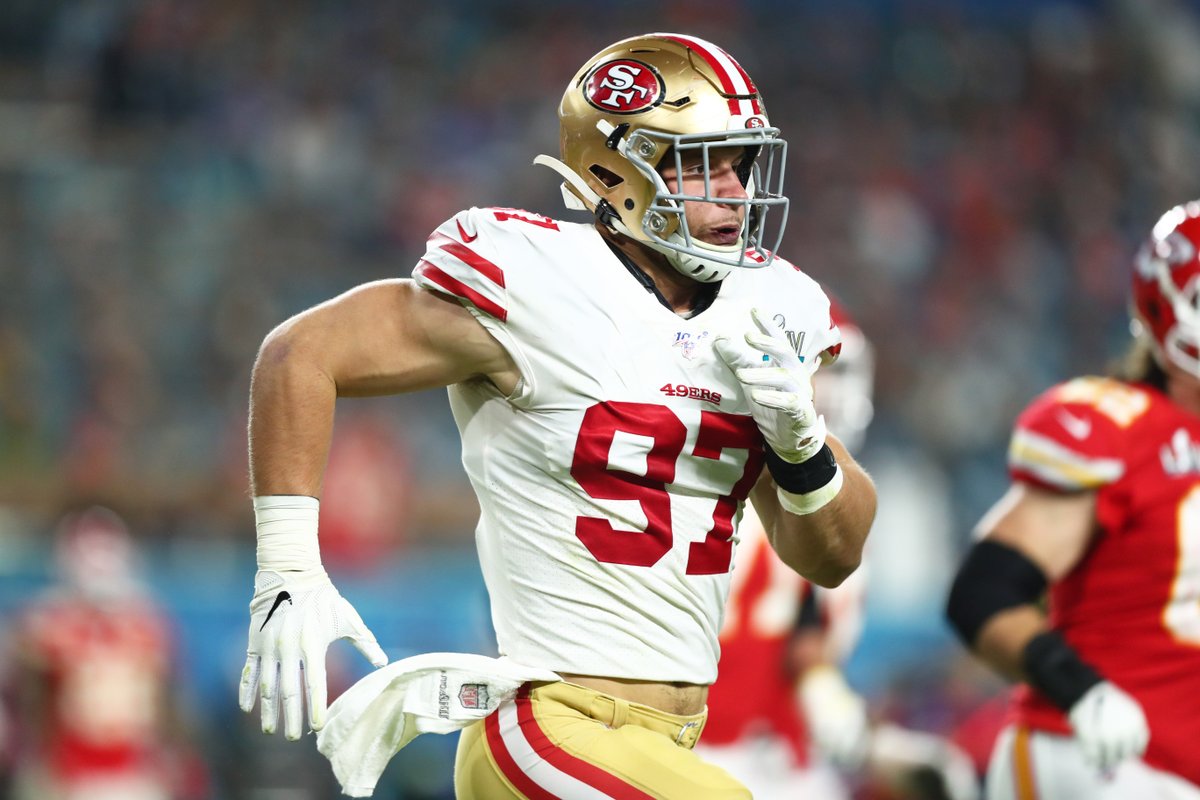 PFF's tweet photo. Highest graded EDGE

1. T.J. Watt - 91.3
2. Calais Campbell - 90.3
3. Nick Bosa - 89.8 https://t.co/35JxdWUU4Q