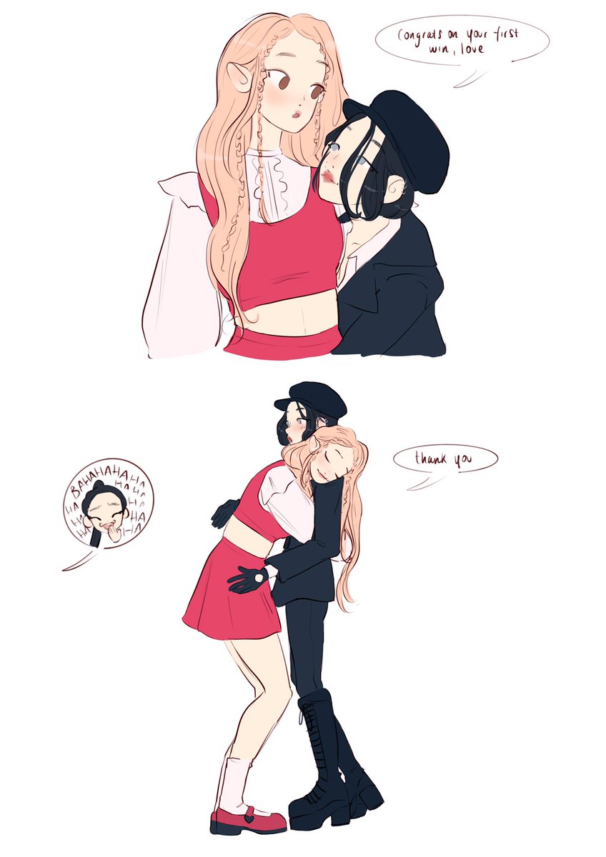 mardyart's tweet photo. [fem!EXO AU]

Their first win https://t.co/beJZDFesmQ