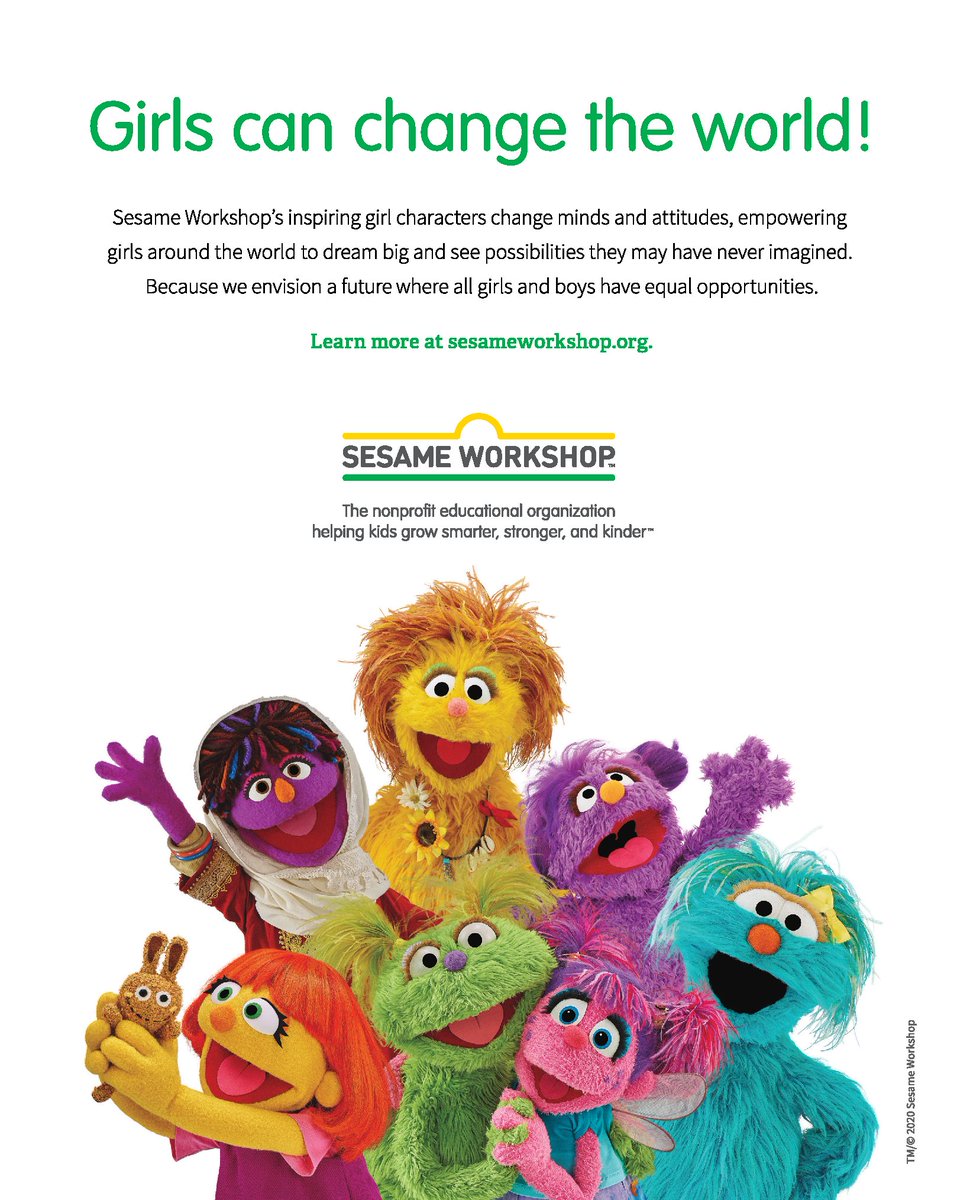 What better way to celebrate #InternationalWomensDay than with <a href="/TIME/">TIME</a> 100 Women of the Year Issue! (And special thanks to <a href="/ProcterGamble/">Procter & Gamble</a> for the <a href="/SesameWorkshop/">Sesame Workshop</a> ad featuring our powerful girl role models!) #IWD2020
