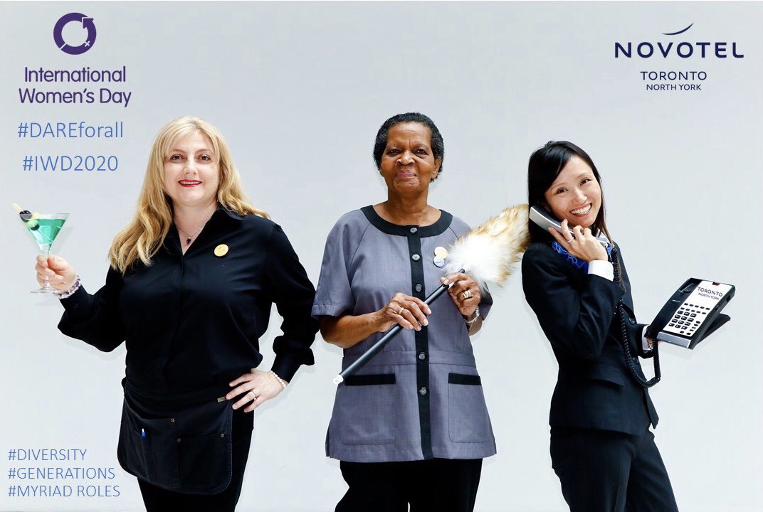 Happy #InternationalWomensDay from all of us at the Novotel Toronto North York #IWD2020 #NovotelTO #JoinUsToday