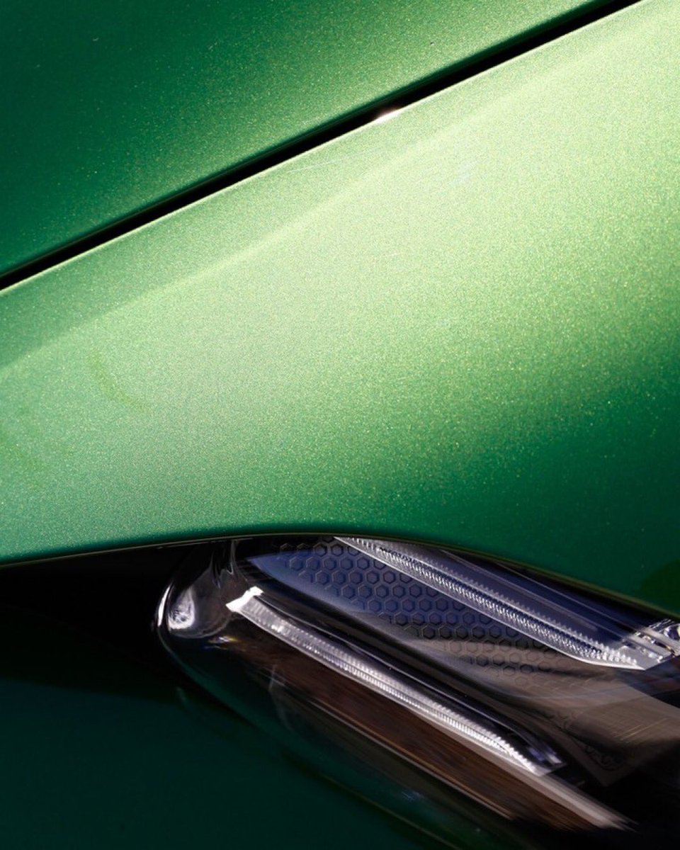 Porsche911UK's tweet photo. It comes in #MambaGreen 🐍 
#PorscheTaycan 🎯 https://t.co/HABR0sy4OJ