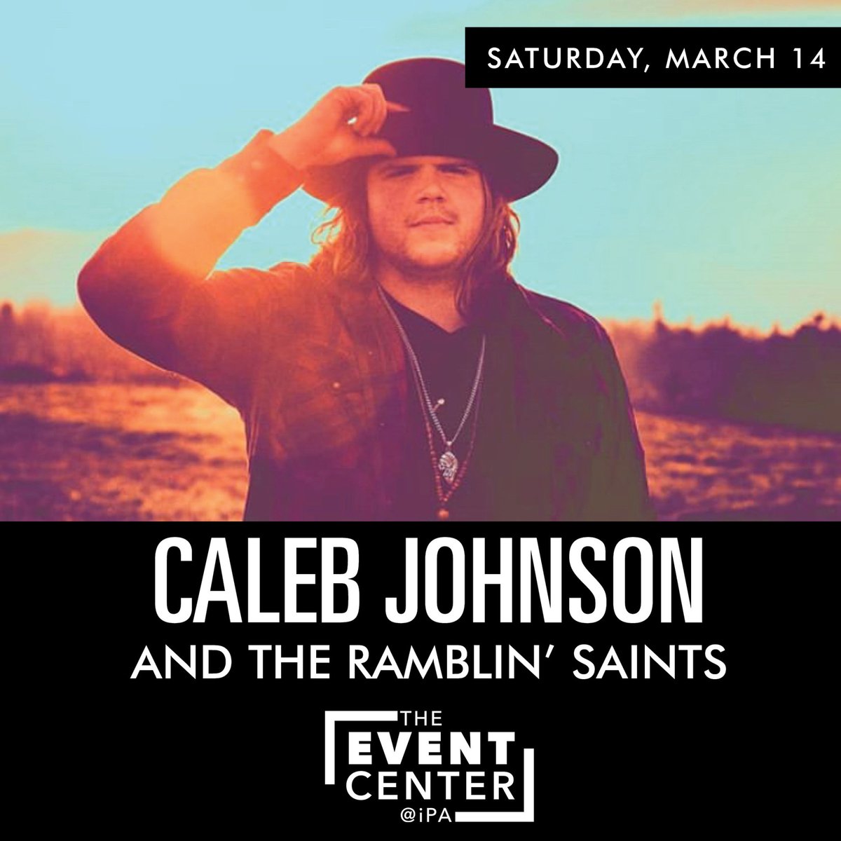 iPlay_America's tweet photo. Less than ONE WEEK until @CalebJohnson & The Ramblin Saints at The Event Center @ iPlay America! We're coming to you live on Saturday, March 14!
See you there!
#CalebJohnson #TheRamblinSaints #RockNRoll #Live #iPlayAmerica #TheEventCenter https://t.co/XBQvKbTill