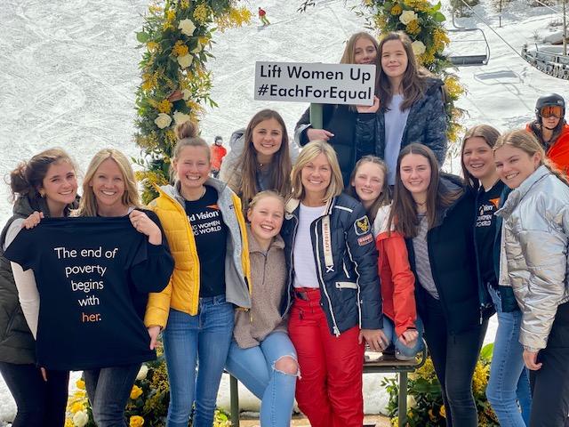 alanappleby's tweet photo. Oh my goodness we had fun celebrating International Women's Day with the Strong Women Strong World next gen leaders. These young women are lifting up women in poverty and I'm honored to be a part. #theendofpovertybeginswithher #swsw #iwd2020 #aspen https://t.co/T4Fe0LUsWh