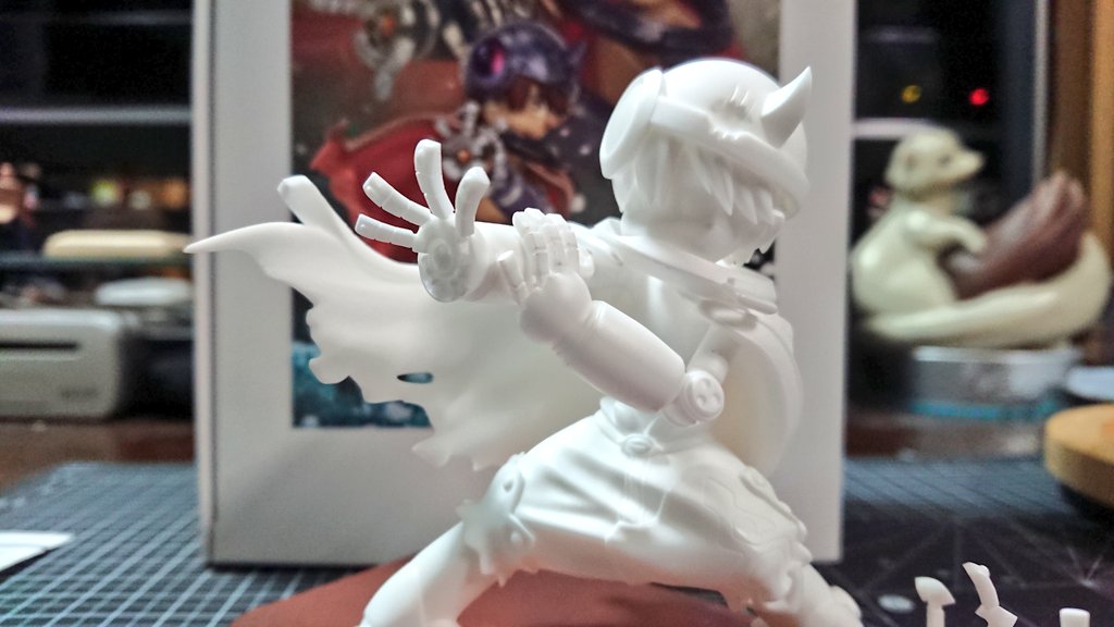 ボークス さんちのガレージキット、 #メイドインアビス からレグくん