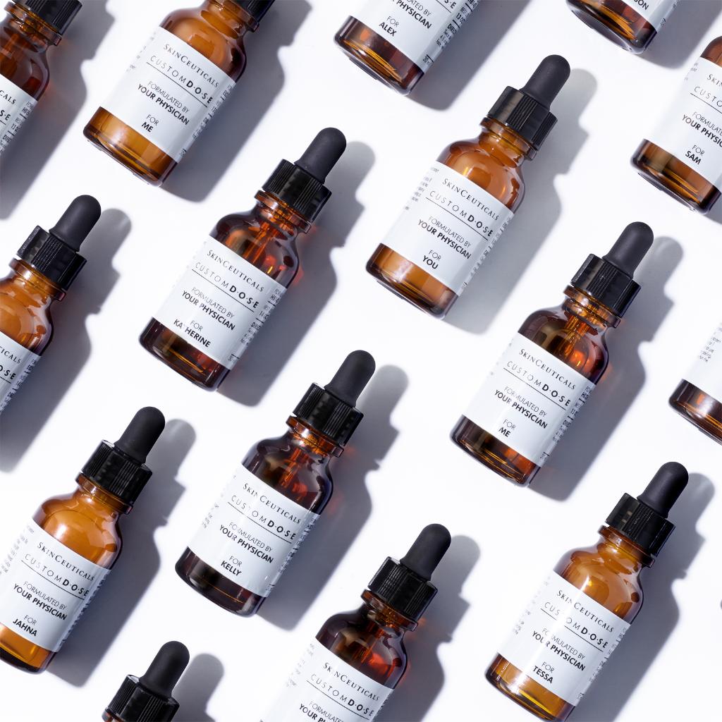 SkinCeuticals's tweet photo. Experience #SkinCeuticals Custom D.O.S.E, a one of a kind serum curated just for you. Click the link in bio to find a physician to #GETDOSED today. #CUSTOMDOSE https://t.co/05l30gP8gq