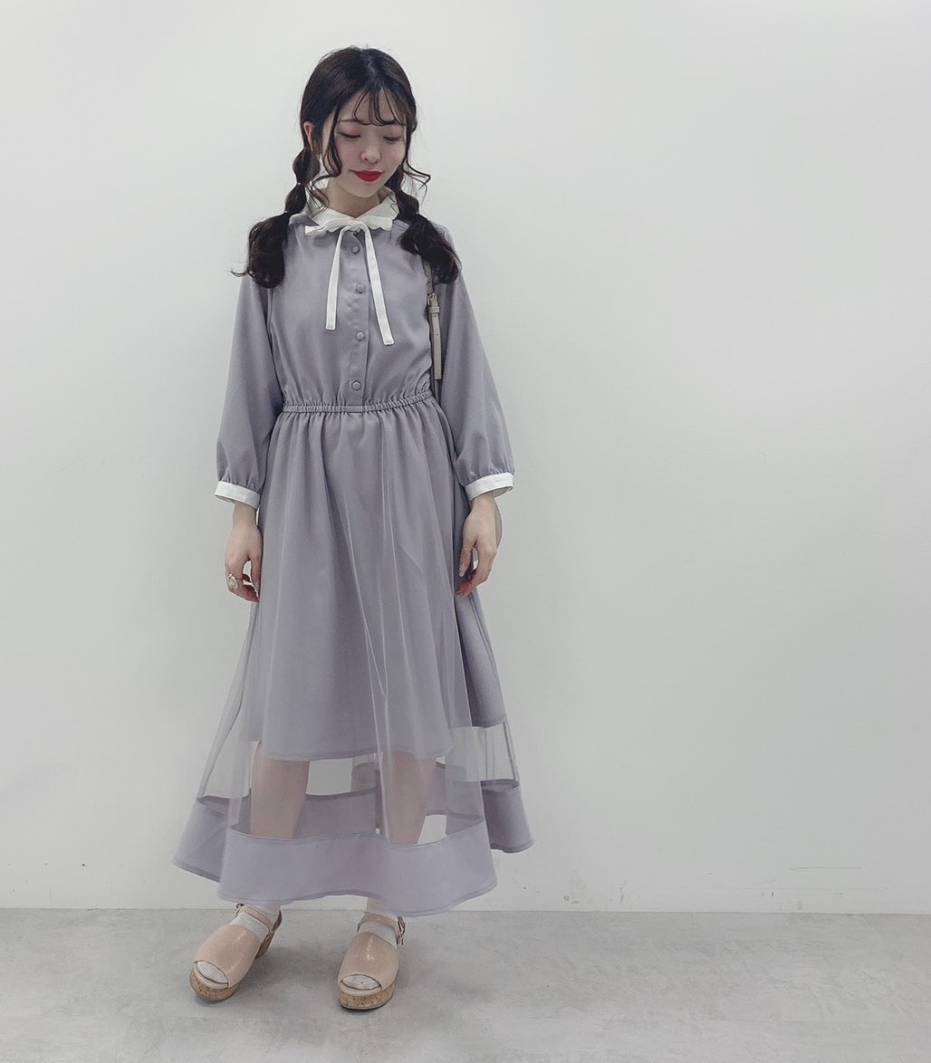 Twitter 上的 オリーブ デ オリーブ Web限定アイテム おそろコーデにぴったりなワンピースがweb限定で登場 バイカラーの衿にトレンドのシアーで透け感がpoint どの色も春らしく1枚で可愛いアイテム 詳しくはこちら T Co Kvsauiungh 春コーデ 参戦