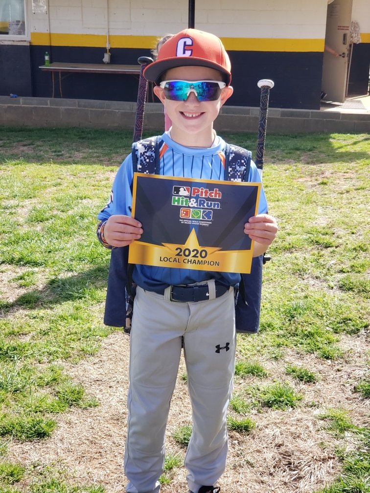 bflynn41010's tweet image. Wanna brag on this kiddo right here. He won the @PitchHitRun for his age group today at Arcadia!!  Proud of you son!  #multiplesports