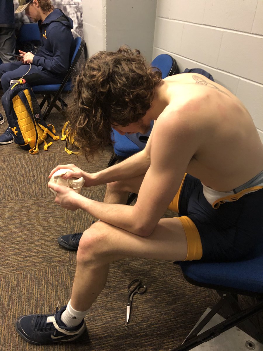 TFlynn134's tweet photo. This kid is a stud! Told he qualified for ncaas last night then told he didn’t this afternoon!!! had to wrestle for final qualifying spot. Didn’t go his way... no complaints. #realstud https://t.co/iND2B20Ucl