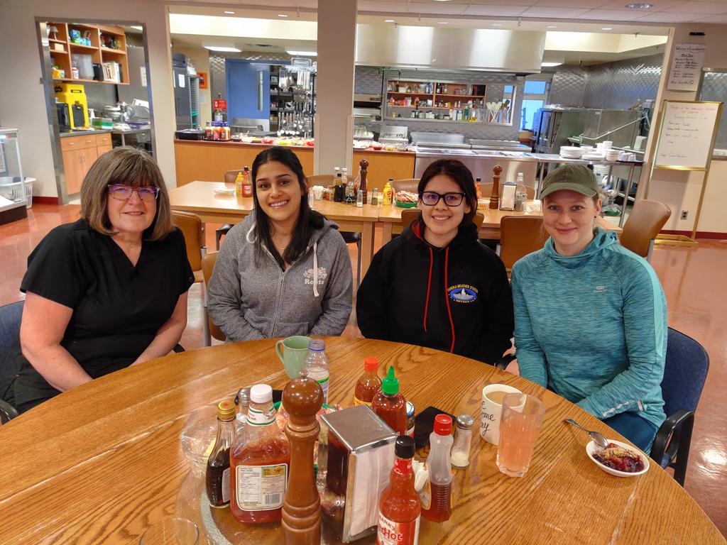 On International Women's Day we salute these awesome women in Eureka! From left to right, Flora, Ramina, Beatriz, and Ellen.