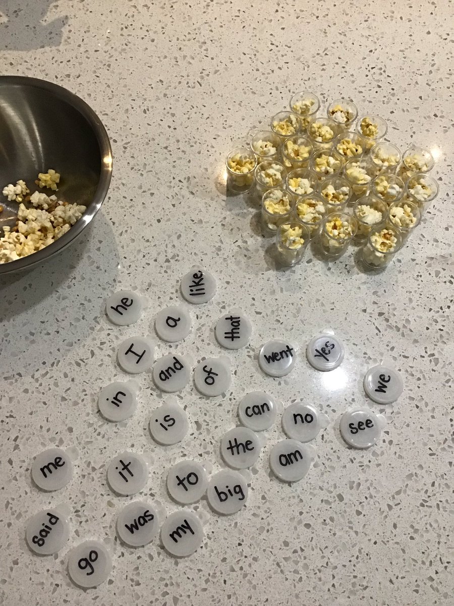 FeudoMrs's tweet photo. Another popcorn word matching activity made🍿☺️! #kindergatrenrocks #sightwordfun https://t.co/RCzdnLUwNn