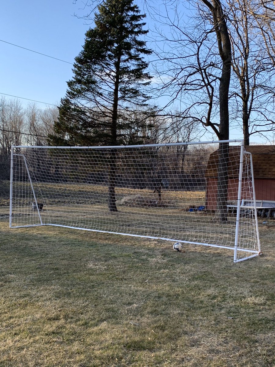 scottsensabaugh's tweet photo. Goal assembly goals reached today. Was finally able to finish a Christmas present. #RegulationSize https://t.co/PjY5vZekjY