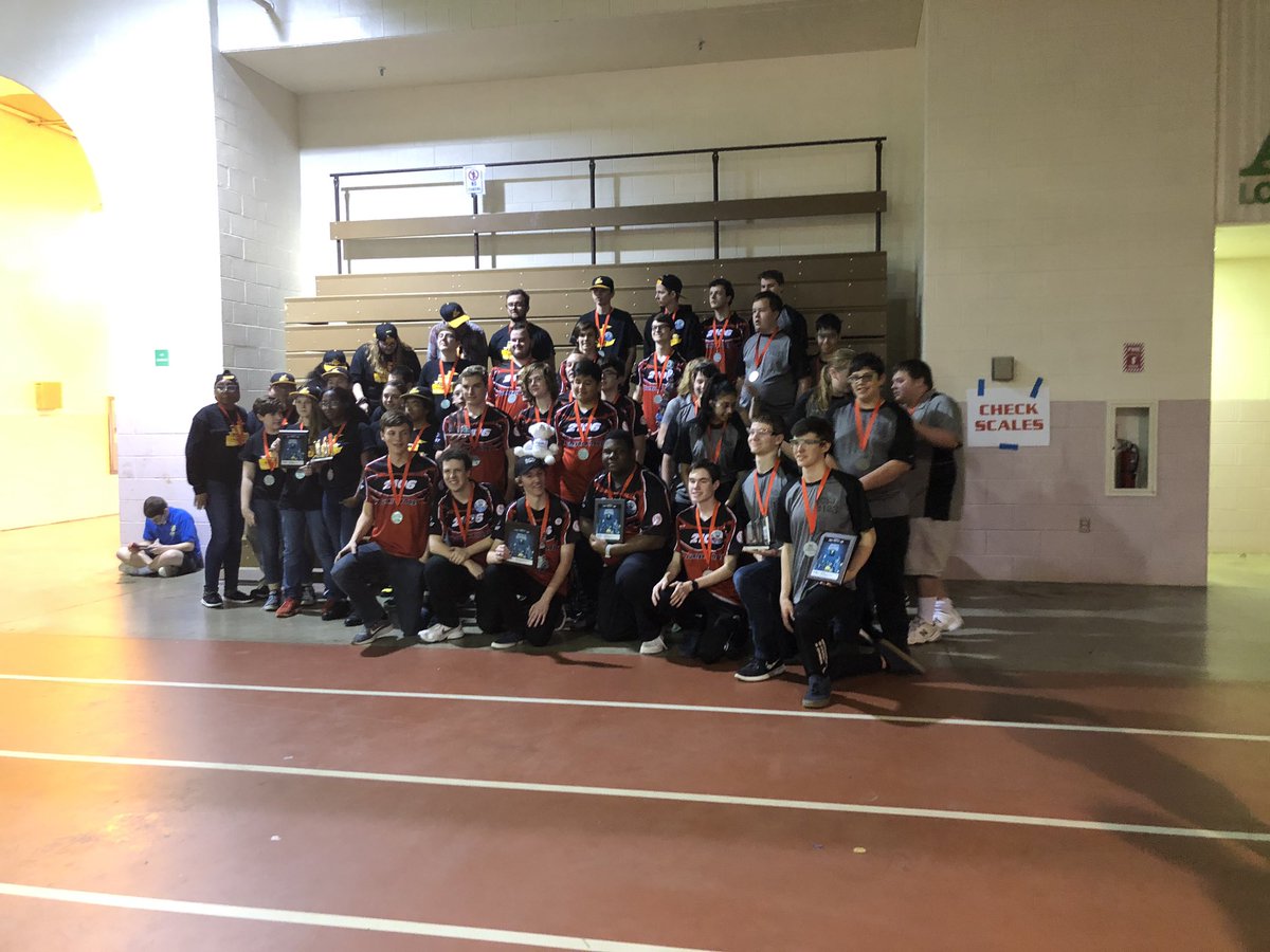 DogsRobotics's tweet image. This weekend @DogsRobotics finished the comp. ranked #1! We were finalist as #1 seed w/h #frc1610 & #frc1123 We also took home the Gracious Professionalism Award. We’ll be back at it next week in Portsmouth #frc2106