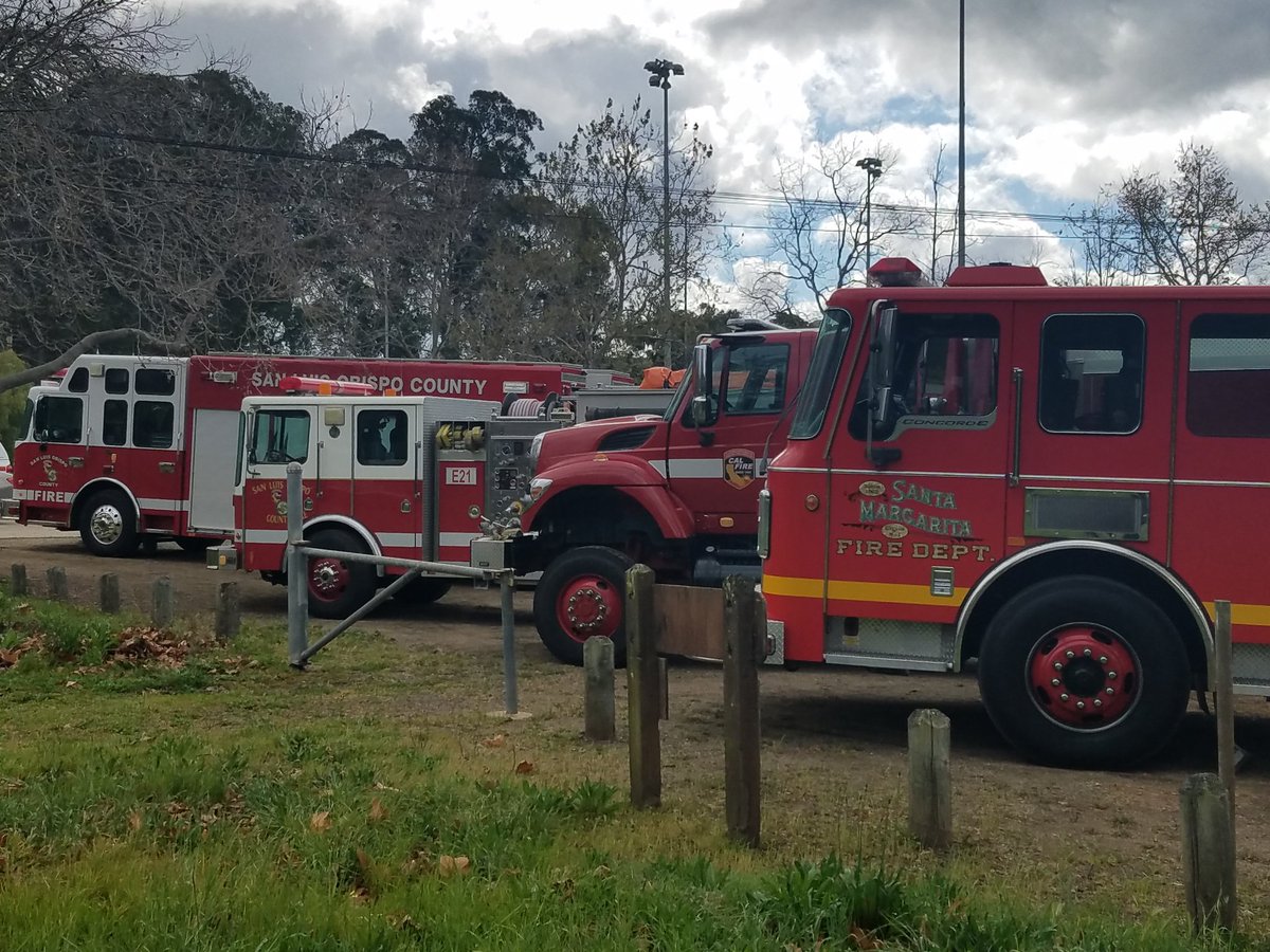 A beautiful day as graduates of the 2020 Volunteer Firefighter Academy were congratulated on their accomplishments. SLO County Fire, Atascadero State Hospital Fire, Santa Margarita Fire and South Bay Fire all had graduates present at the ceremony.