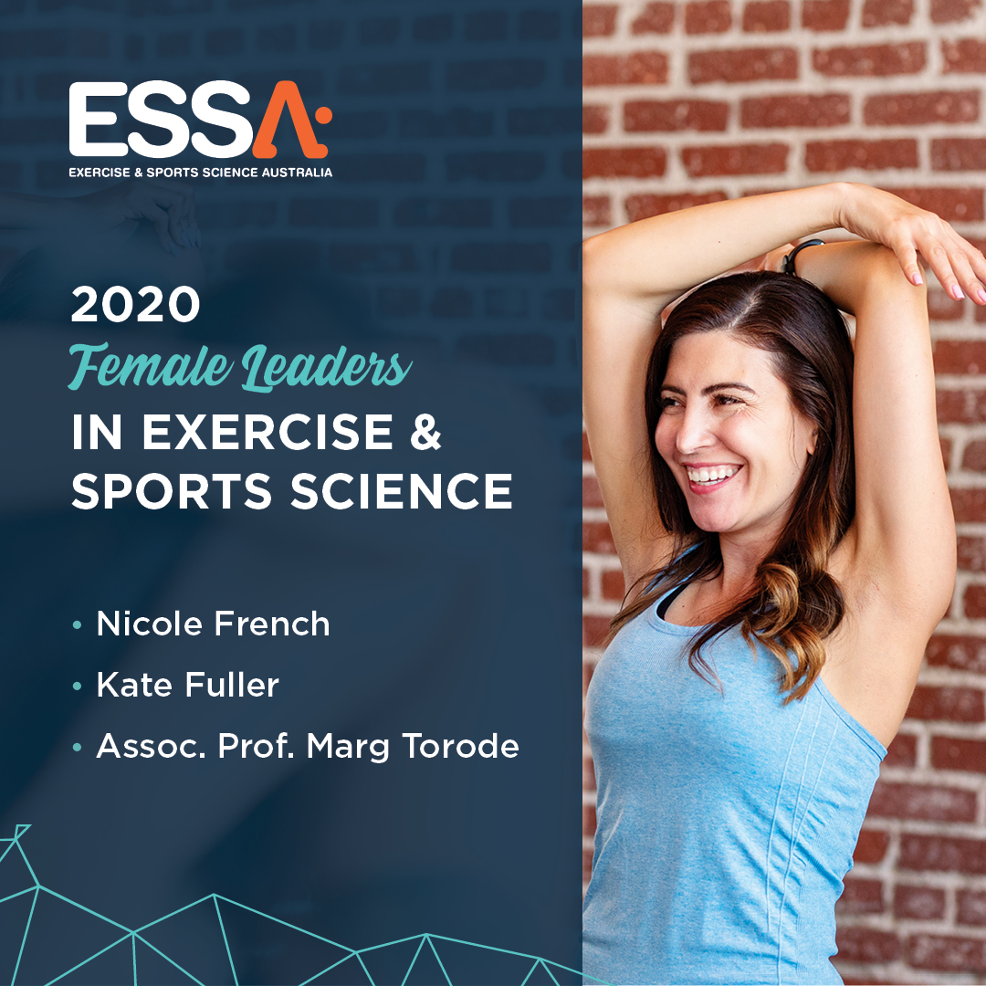 To celebrate #IWD2020, ESSA has continued to support the development of female leaders in the industry by announcing the 2020 Female Leaders in Exercise &amp; Sports Science:

We honour:
• Nicole French
• Kate Fuller
• Assoc Prof Marg Torode

Read more: bit.ly/2PWuxQf