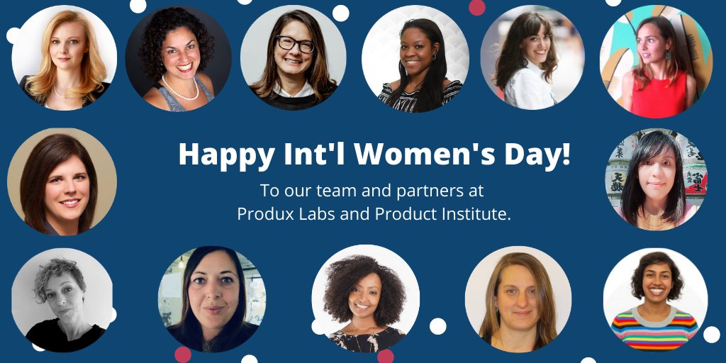 Happy #InternationalWomensDay to our team and partners at <a href="/ProduxLabs/">Produx Labs</a> and <a href="/ProductInst/">Product Institute</a>. 

100% of our leadership team and 80% of our company are women. That wasn't by accident. I looked for the best. I'm inspired by our team every day. #prodmgmt