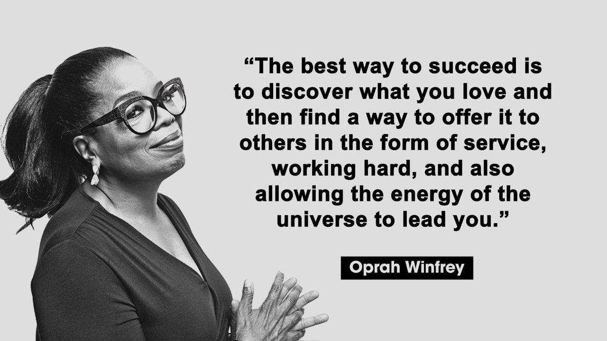 expressoshow's tweet photo. Wise words from 'The Queen of Media' #MondayMotivation #MondayThoughts #ExpressoShow https://t.co/DltZse5I4p